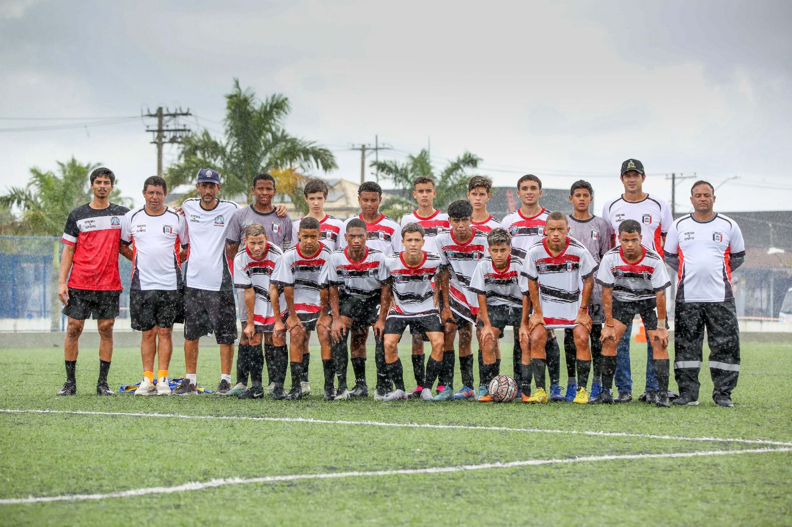 Agora, a equipe sub-15 é comandada pelo técnico, William Ginghini. Foto - Gustavo Gonçalves